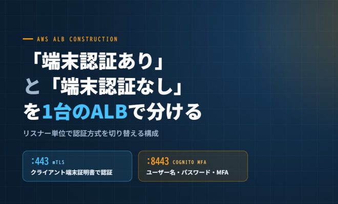 端末認証の処理の流れと設定のポイント
