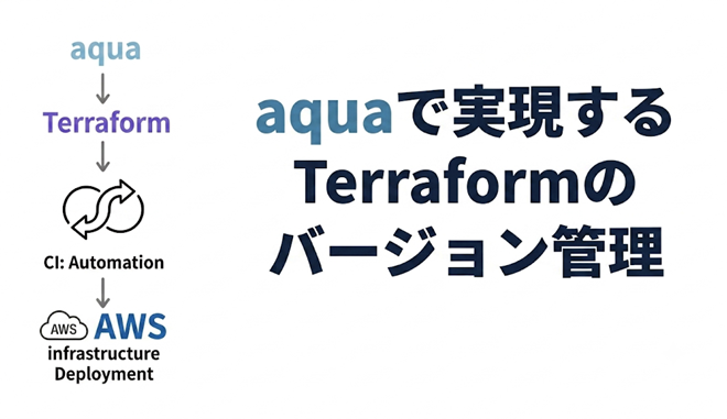 aquaで実現するTerraformのバージョン管理